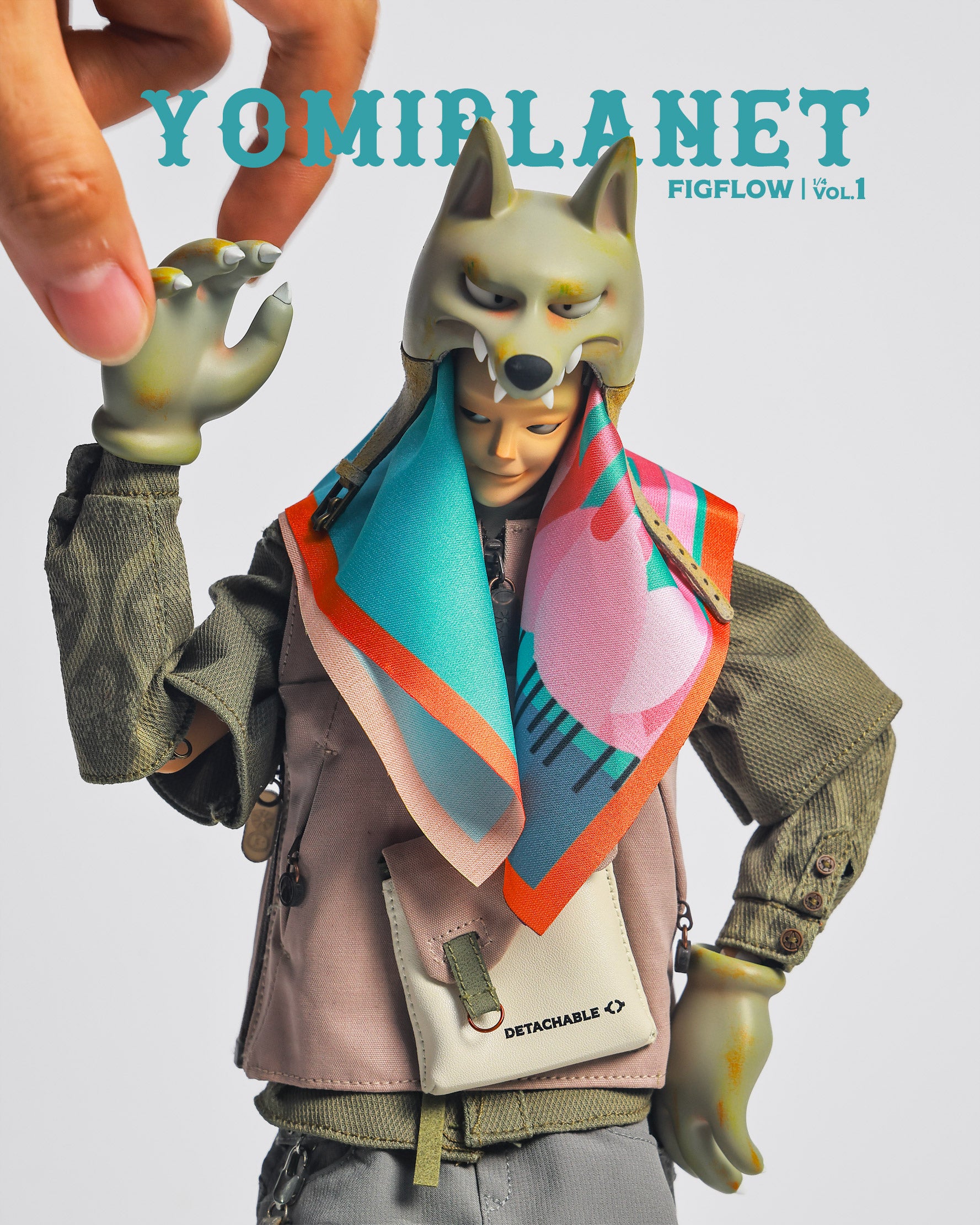 【FigFlow】VOL.1 - 1/4Update Wolf Hat & Wolf Paws